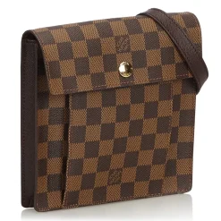 Louis Vuitton Vintage - Damier Ebene Pimlico Bag - Brown - Damier Canvas and Leather Handbag - Luxury High Quality - Avvenice