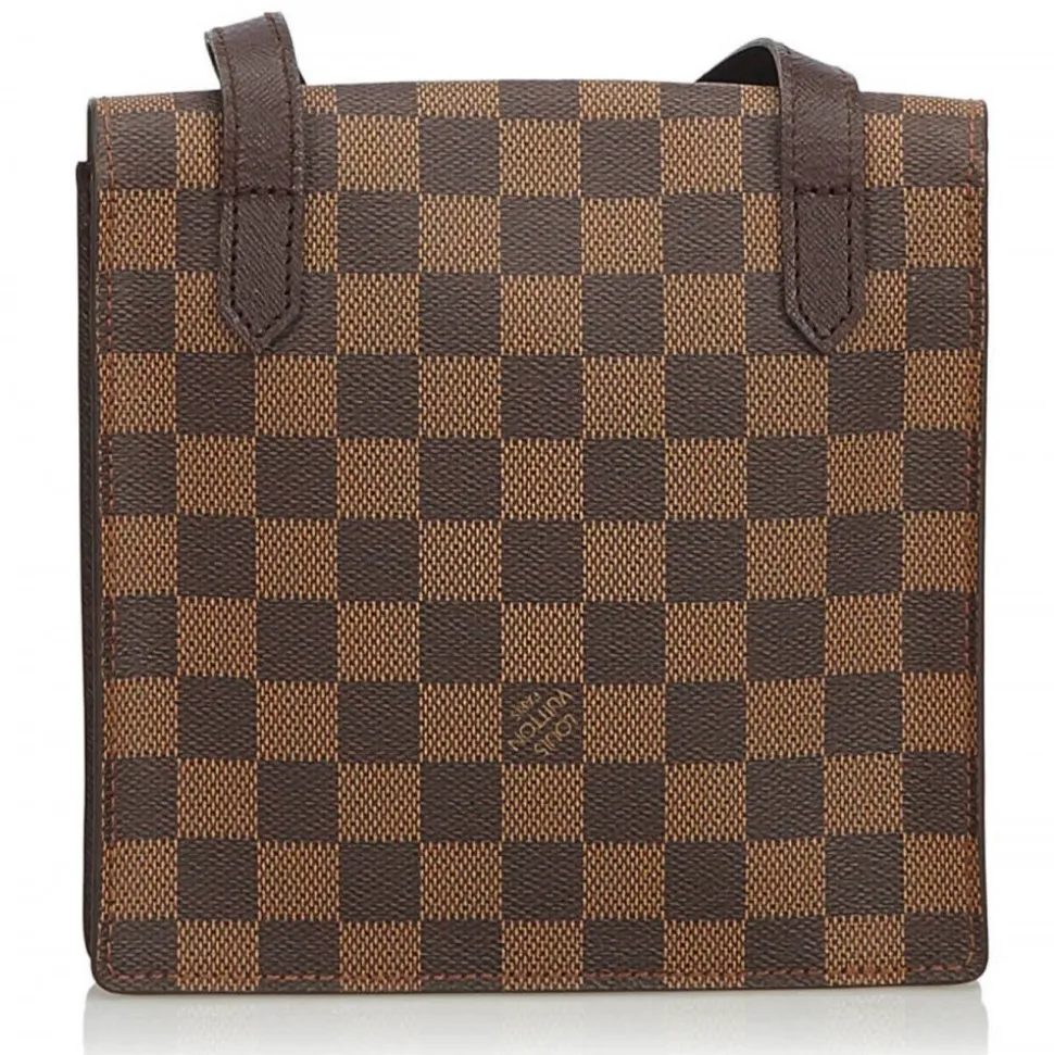 Louis Vuitton Vintage - Damier Ebene Pimlico Bag - Brown - Damier Canvas and Leather Handbag - Luxury High Quality - Avvenice