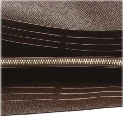 Louis Vuitton Vintage - Damier Ebene Sarah NM Wallet - Brown - Leather Wallet - Luxury High Quality - Avvenice