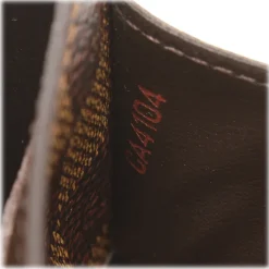 Louis Vuitton Vintage - Damier Ebene Sarah NM Wallet - Brown - Leather Wallet - Luxury High Quality - Avvenice