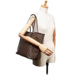 Louis Vuitton Vintage - Damier Ebene Brera Bag - Brown - Leather Handbag - Luxury High Quality - Avvenice