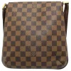 Louis Vuitton Vintage - Damier Ebene Musette Salsa - Brown - Damier Canvas and Calf Leather Crossbody Bag - Luxury High Quality - Avvenice