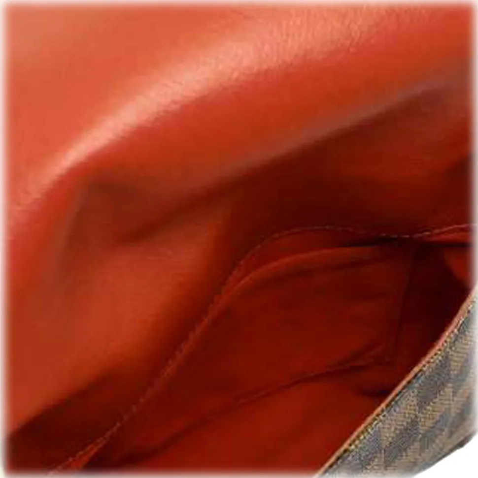 Louis Vuitton Vintage - Damier Ebene Musette Salsa - Brown - Damier Canvas and Calf Leather Crossbody Bag - Luxury High Quality - Avvenice