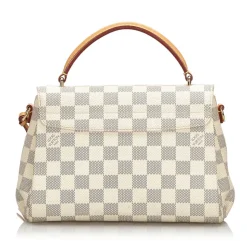 Louis Vuitton Vintage - Damier Azur Croisette Bag - White Ivory Blue - Damier Leather Handbag - Luxury High Quality - Avvenice