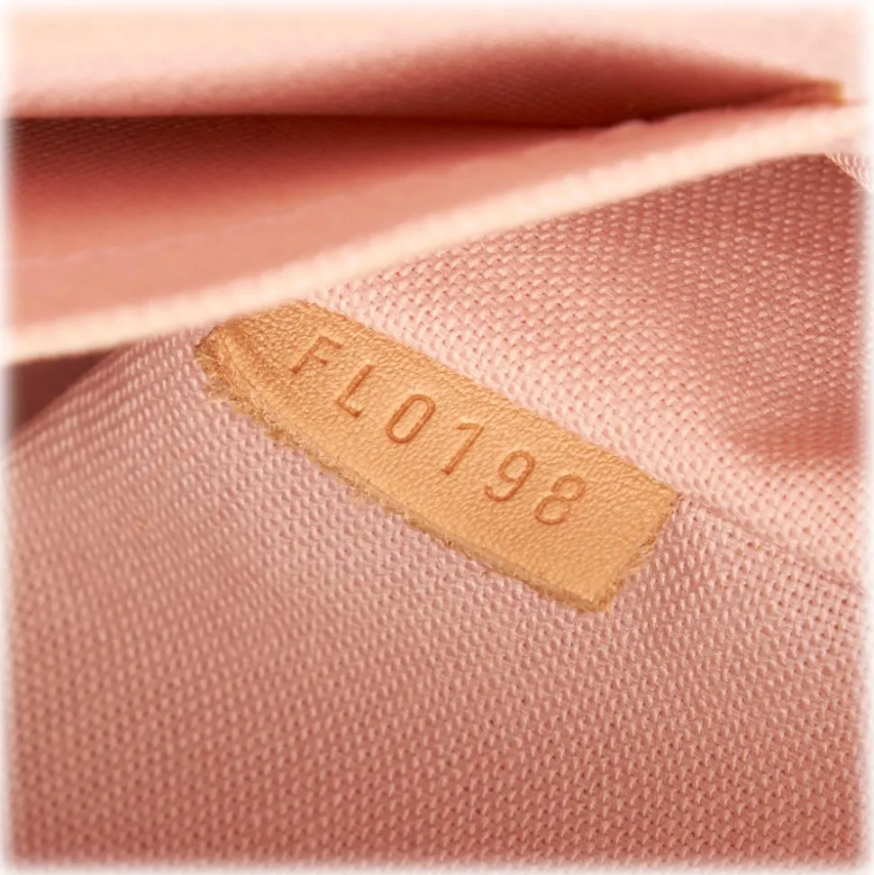 Louis Vuitton Vintage - Damier Azur Croisette Bag - White Ivory Blue - Damier Leather Handbag - Luxury High Quality - Avvenice