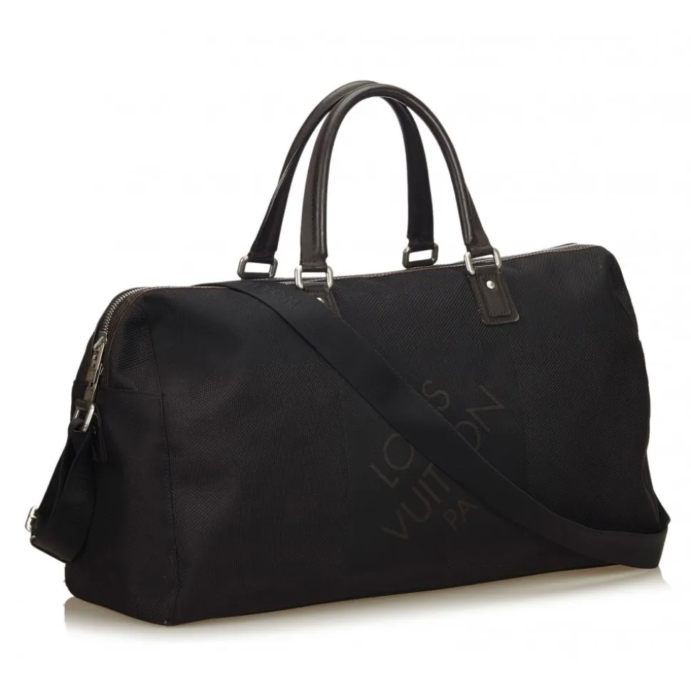 Louis Vuitton Vintage - Damier Geant Albatros Bag - Black - Damier Canvas and Leather Handbag - Luxury High Quality - Avvenice