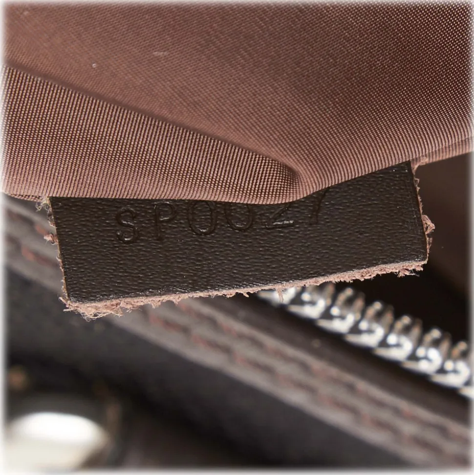 Louis Vuitton Vintage - Damier Geant Albatros Bag - Black - Damier Canvas and Leather Handbag - Luxury High Quality - Avvenice