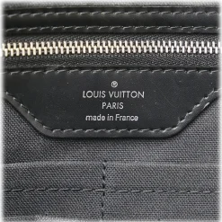 Louis Vuitton Vintage - Damier Graphite Poche Documents - Black Gray - Canvas Handbag - Luxury High Quality - Avvenice