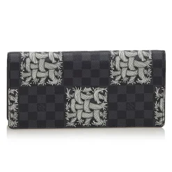 Louis Vuitton Vintage - Damier Graphite Portefeuille Brazza Christopher Nemeth Wallet - Leather - Luxury High Quality - Avvenice