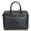 Louis Vuitton Vintage - Damier Graphite Icare Laptop Bag - Graphite - Damier Canvas and Leather - Luxury High Quality - Avvenice