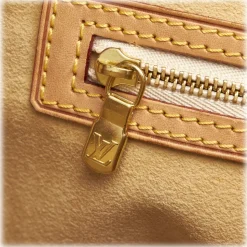 Louis Vuitton Vintage - Damier Hampstead PM White Blue Damier Canvas and Vachetta Leather Shoulder Bag - Luxury High Quality - Avvenice