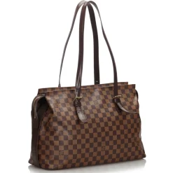 Louis Vuitton Vintage - Damier Ebene Chelsea Bag - Brown - Leather Handbag - Luxury High Quality - Avvenice