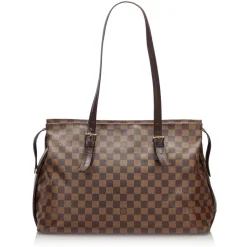 Louis Vuitton Vintage - Damier Ebene Chelsea Bag - Brown - Leather Handbag - Luxury High Quality - Avvenice