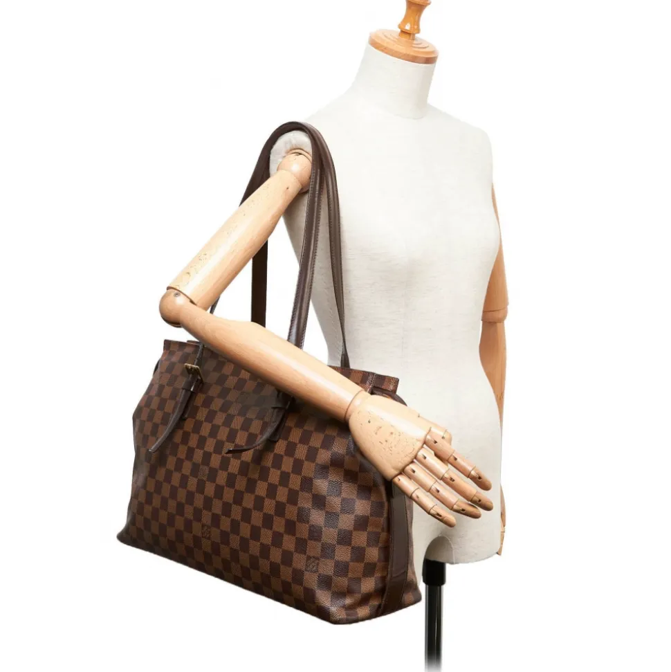 Louis Vuitton Vintage - Damier Ebene Chelsea Bag - Brown - Leather Handbag - Luxury High Quality - Avvenice