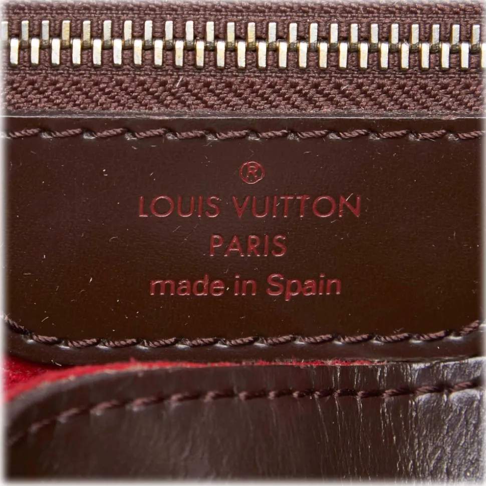 Louis Vuitton Vintage - Damier Ebene Hampstead MM Bag - Brown - Damier Canvas and Leather Handbag - Luxury High Quality - Avvenice