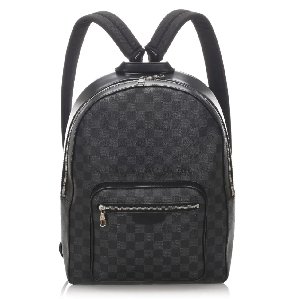 Louis Vuitton Vintage - Damier Graphite Josh Backpack - Black - Leather Backpack - Luxury High Quality - Avvenice
