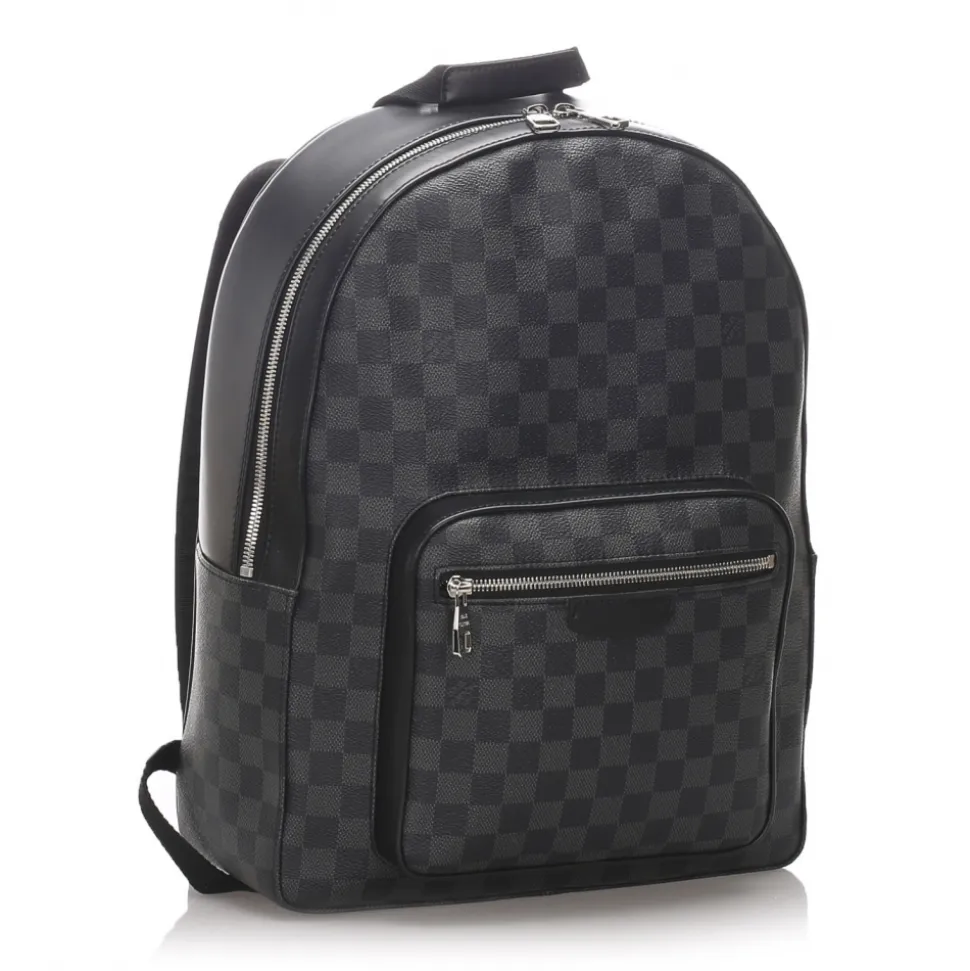 Louis Vuitton Vintage - Damier Graphite Josh Backpack - Black - Leather Backpack - Luxury High Quality - Avvenice