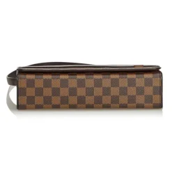 Louis Vuitton Vintage - Damier Ebene Tribeca Long Bag - Brown - Damier Canvas and Leather Handbag - Luxury High Quality - Avvenice