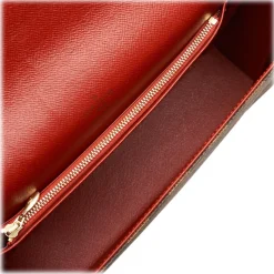 Louis Vuitton Vintage - Damier Ebene Tribeca Long Bag - Brown - Damier Canvas and Leather Handbag - Luxury High Quality - Avvenice