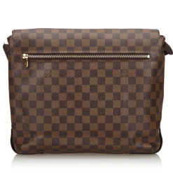 Louis Vuitton Vintage - Damier Ebene Brooklyn MM Bag - Brown - Damier Canvas and Leather Handbag - Luxury High Quality - Avvenice