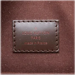 Louis Vuitton Vintage - Damier Ebene Brooklyn MM Bag - Brown - Damier Canvas and Leather Handbag - Luxury High Quality - Avvenice