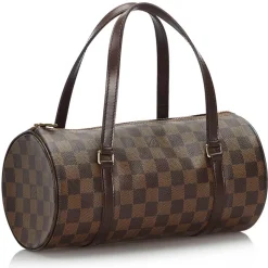 Louis Vuitton Vintage - Damier Ebene Papillon 26 Bag - Brown - Leather Handbag - Luxury High Quality - Avvenice