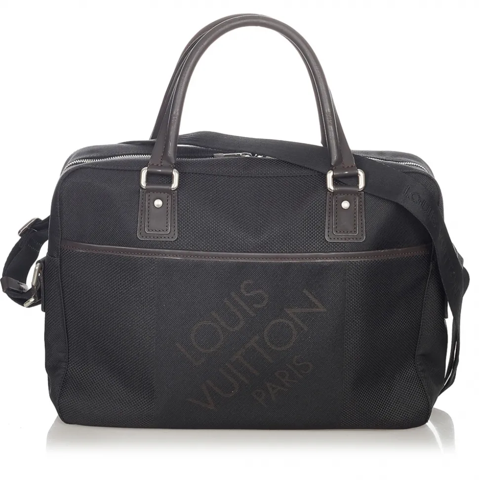 Louis Vuitton Vintage - Damier Geant Yack - Black - Damier Canvas and Leather Business Bag - Luxury High Quality - Avvenice