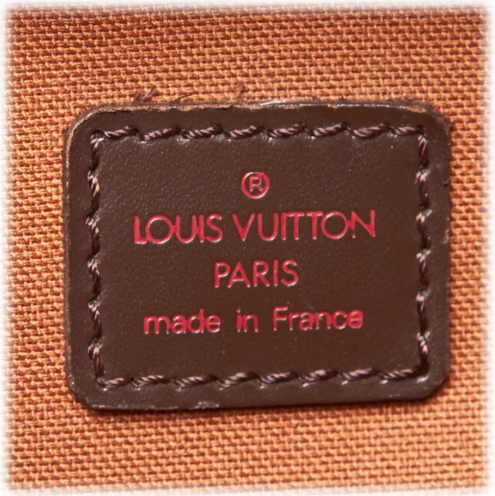 Louis Vuitton Vintage - Damier Ebene Dorsoduro Bag - Brown - Damier Canvas and Leather Handbag - Luxury High Quality - Avvenice