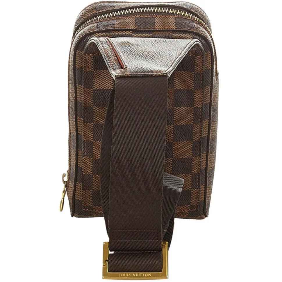 Louis Vuitton Vintage - Damier Ebene Geronimos - Brown - Damier Canvas Belt Bag - Luxury High Quality - Avvenice