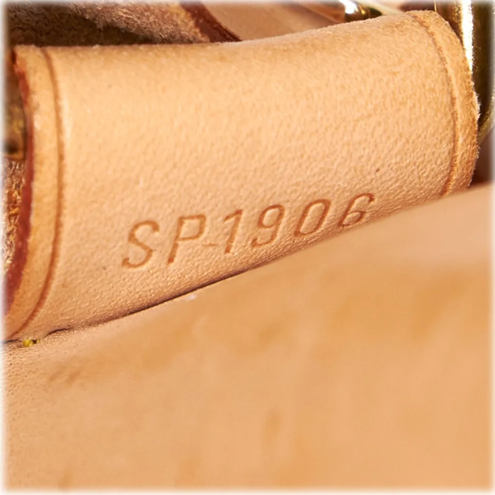 Louis Vuitton Vintage - Damier Ebene Clipper Bag - Brown - Damier Canvas and Leather Handbag - Luxury High Quality - Avvenice