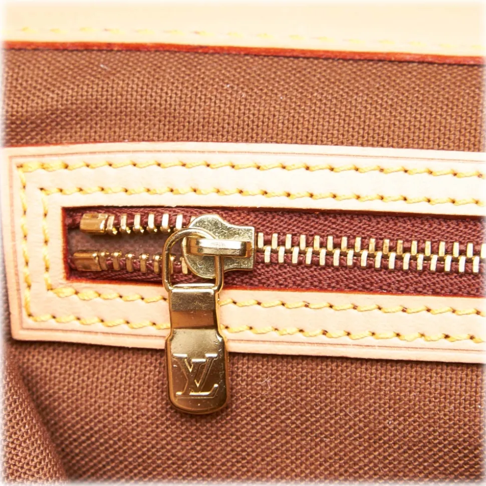 Louis Vuitton Vintage - Damier Ebene Clipper Bag - Brown - Damier Canvas and Leather Handbag - Luxury High Quality - Avvenice