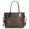 Louis Vuitton Vintage - Damier Ebene Neverfull PM Bag - Brown - Damier Canvas and Leather Handbag - Luxury High Quality - Avvenice