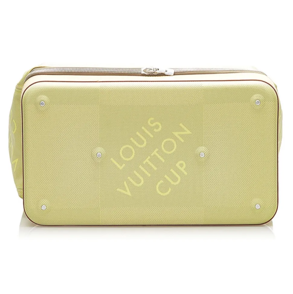 Louis Vuitton Vintage - Damier Geant Southern Bag - Green Brown - Damier Canvas and Leather Travel Bag - Luxury High Quality - Avvenice