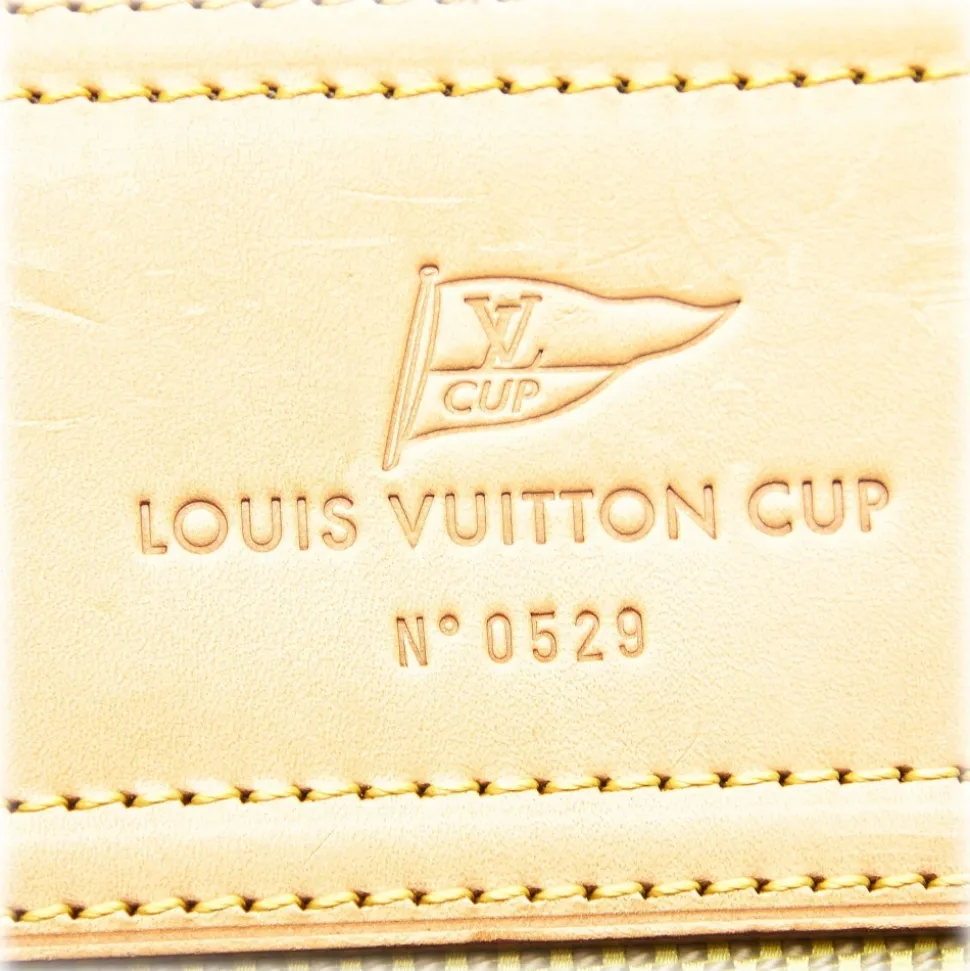 Louis Vuitton Vintage - Damier Geant Southern Bag - Green Brown - Damier Canvas and Leather Travel Bag - Luxury High Quality - Avvenice