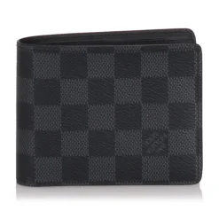 Louis Vuitton Vintage - Damier Graphite Florin Wallet - Graphite - Damier Leather Wallet - Luxury High Quality - Avvenice