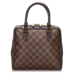 Louis Vuitton Vintage - Damier Ebene Brera Bag - Brown - Damier Canvas and Leather Handbag - Luxury High Quality - Avvenice