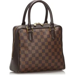 Louis Vuitton Vintage - Damier Ebene Brera Bag - Brown - Damier Canvas and Leather Handbag - Luxury High Quality - Avvenice