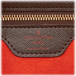 Louis Vuitton Vintage - Damier Ebene Brera Bag - Brown - Damier Canvas and Leather Handbag - Luxury High Quality - Avvenice