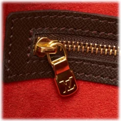 Louis Vuitton Vintage - Damier Ebene Brera Bag - Brown - Damier Canvas and Leather Handbag - Luxury High Quality - Avvenice