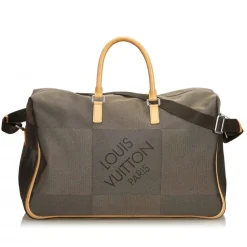 Louis Vuitton Vintage - Damier Geant Souverain Bag - Brown - Damier Canvas and Leather Handbag - Luxury High Quality - Avvenice