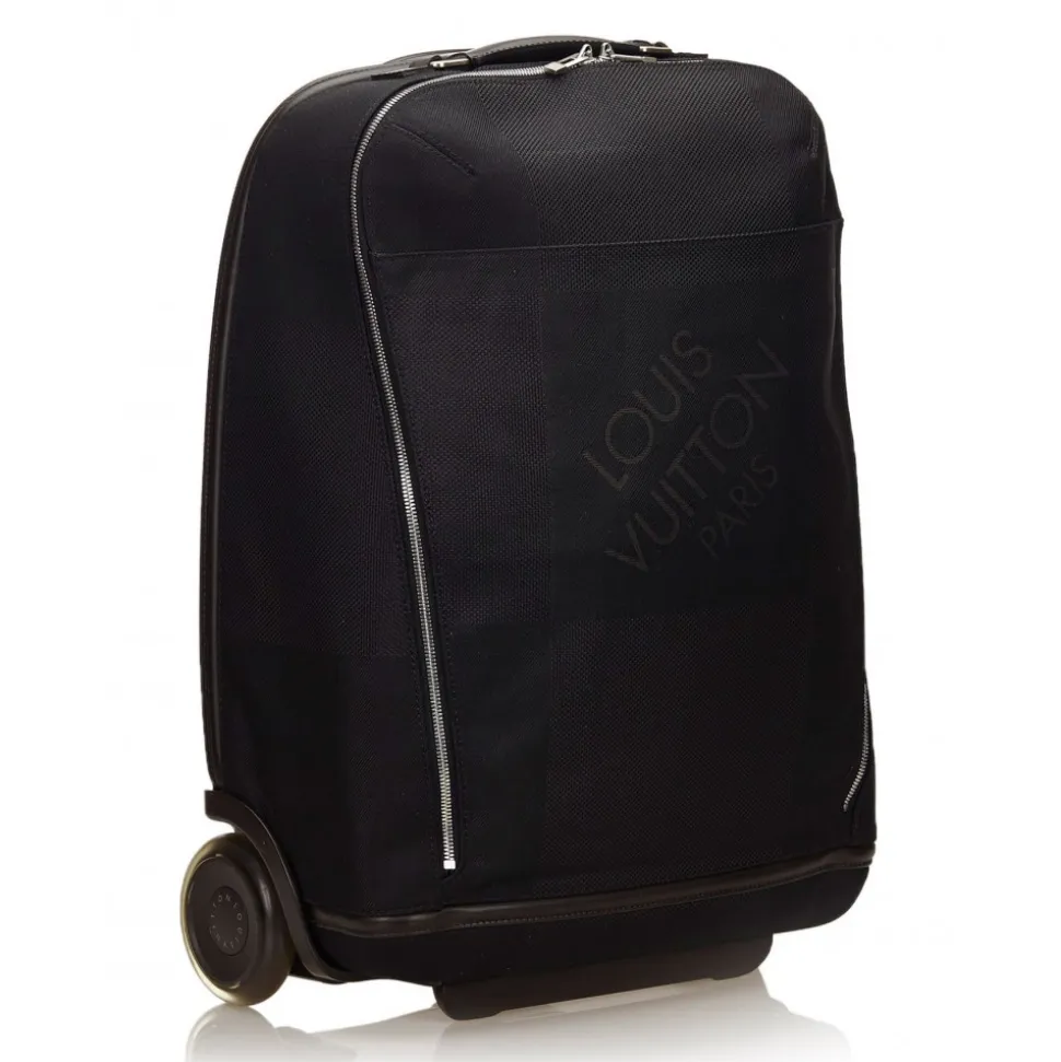 Louis Vuitton Vintage - Damier Geant Conquerant 55 Trolley - Black - Leather and Canvas Trolley - Luxury High Quality - Avvenice