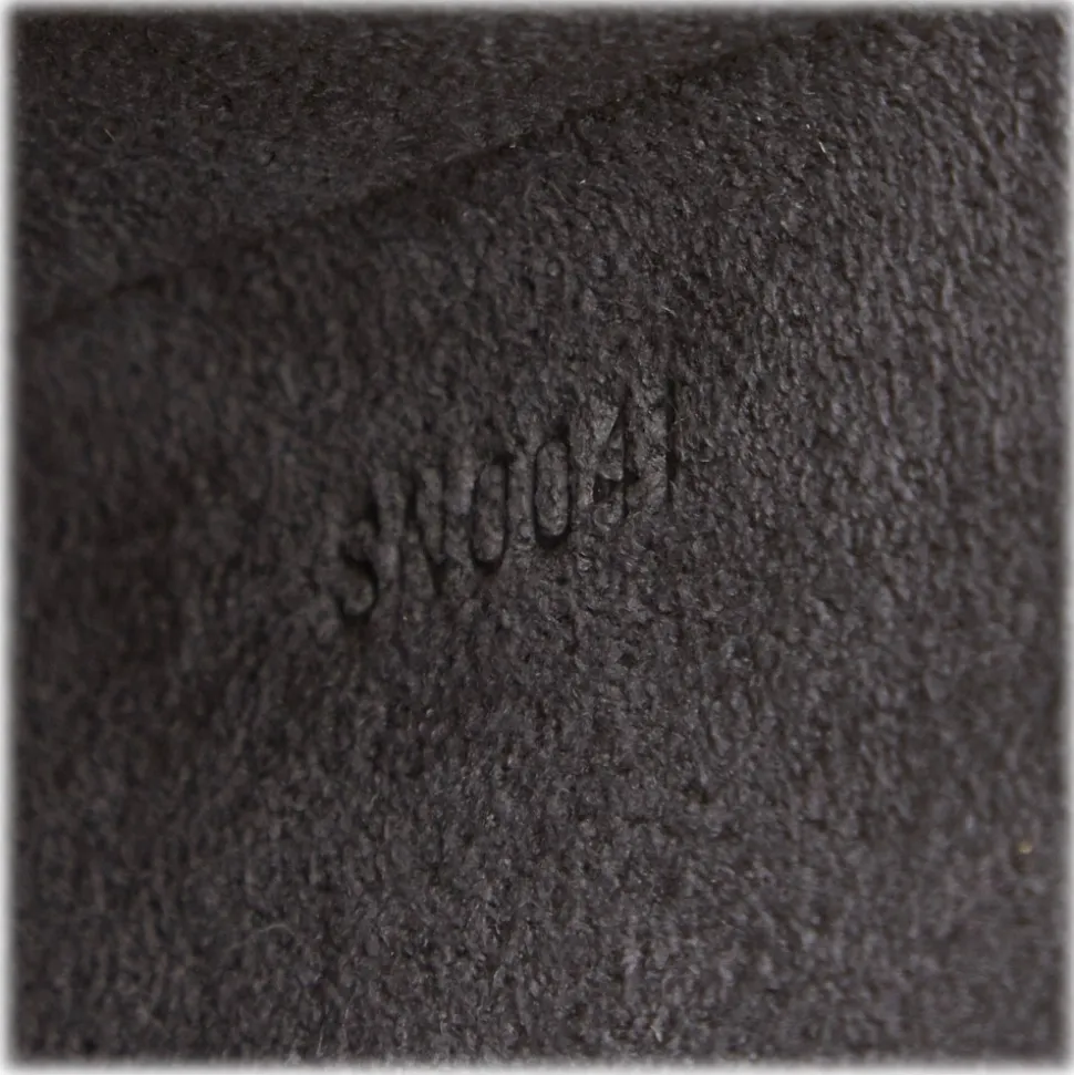 Louis Vuitton Vintage - Damier Glace Marty Pochette Bag - Grey - Fabric and Leather Handbag - Luxury High Quality - Avvenice