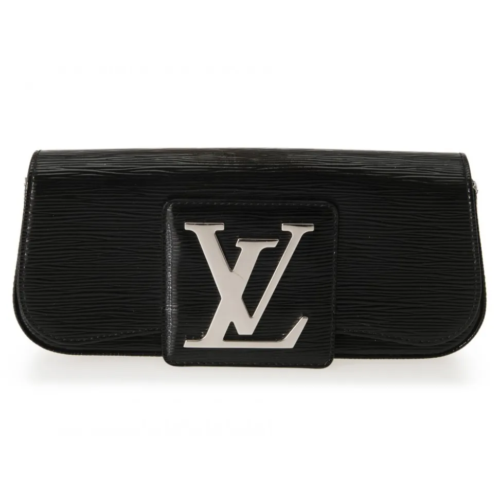 Louis Vuitton Vintage - Electric Epi Sobe Clutch Bag - Black - Leather and Epi Leather Handbag - Luxury High Quality - Avvenice