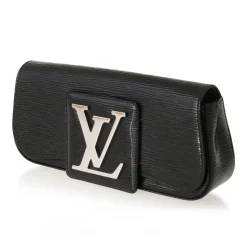 Louis Vuitton Vintage - Electric Epi Sobe Clutch Bag - Black - Leather and Epi Leather Handbag - Luxury High Quality - Avvenice