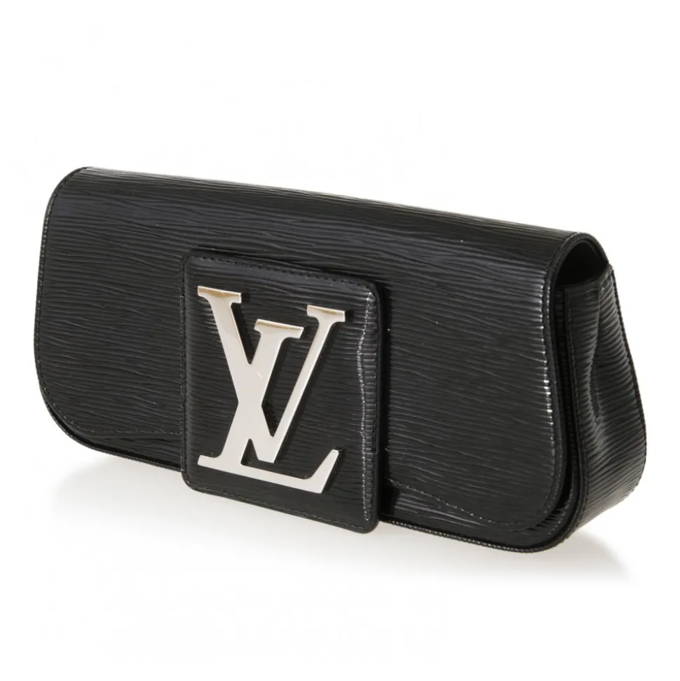 Louis Vuitton Vintage - Electric Epi Sobe Clutch Bag - Black - Leather and Epi Leather Handbag - Luxury High Quality - Avvenice