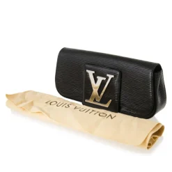 Louis Vuitton Vintage - Electric Epi Sobe Clutch Bag - Black - Leather and Epi Leather Handbag - Luxury High Quality - Avvenice
