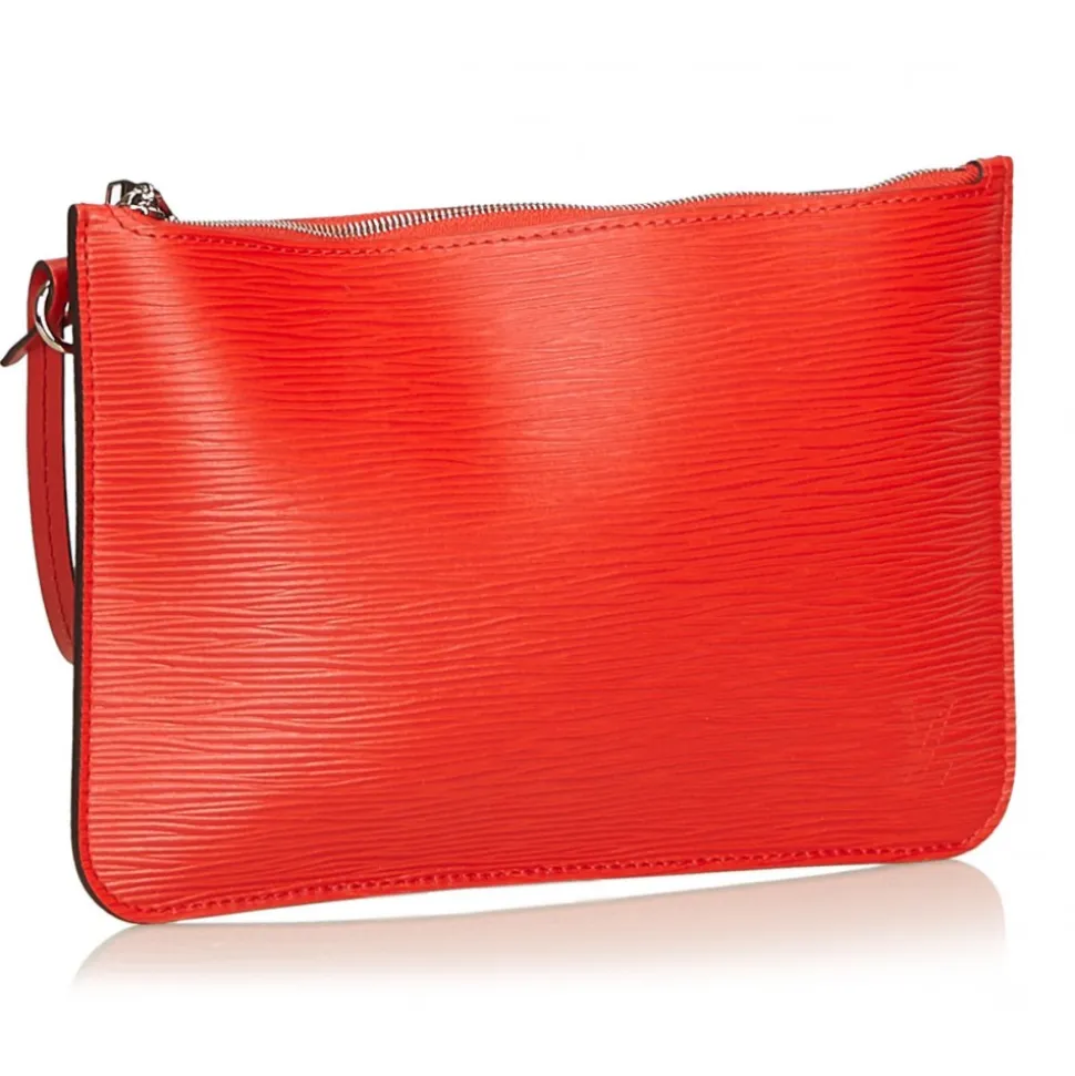 Louis Vuitton Vintage - Epi Wristlet Pouch - Red - Leather and Epi Leather Pouch - Luxury High Quality - Avvenice