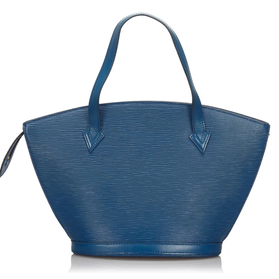 Louis Vuitton Vintage - Epi Saint Jacques PM Short Strap Bag - Blue - Leather and Epi Leather Handbag - Luxury High Quality - Avvenice