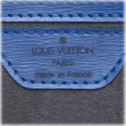 Louis Vuitton Vintage - Epi Saint Jacques PM Short Strap Bag - Blue - Leather and Epi Leather Handbag - Luxury High Quality - Avvenice
