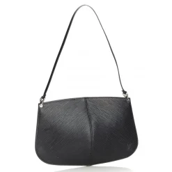 Louis Vuitton Vintage - Epi Demi Lune Pochette Bag - Black - Leather and Epi Leather Handbag - Luxury High Quality - Avvenice